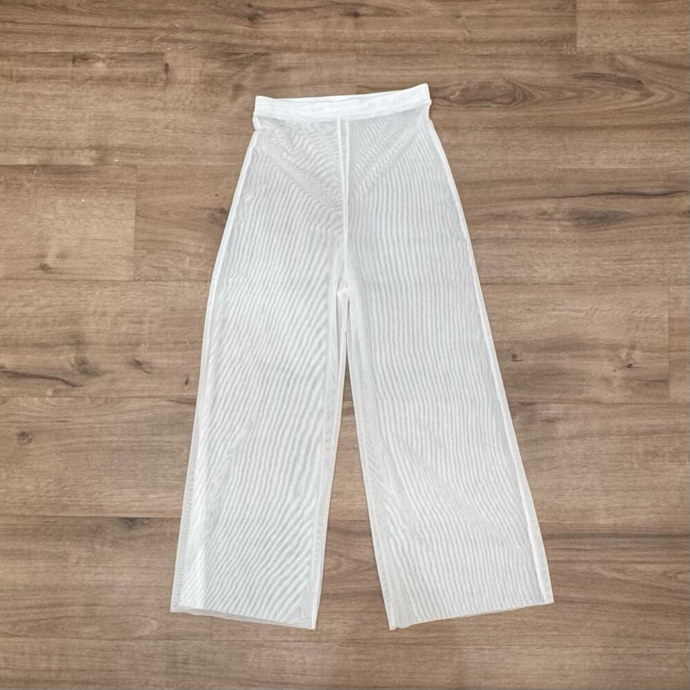 Contemporary‎ Dance Costume Set White & Light Blue Weissman Competition Outfit - Picture 9 of 11